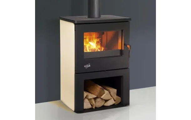 GODIN Poêle à bois panoram 363113SAHARA